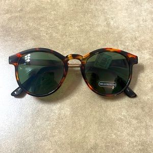 LOFT Tortoise Sunglasses Round
